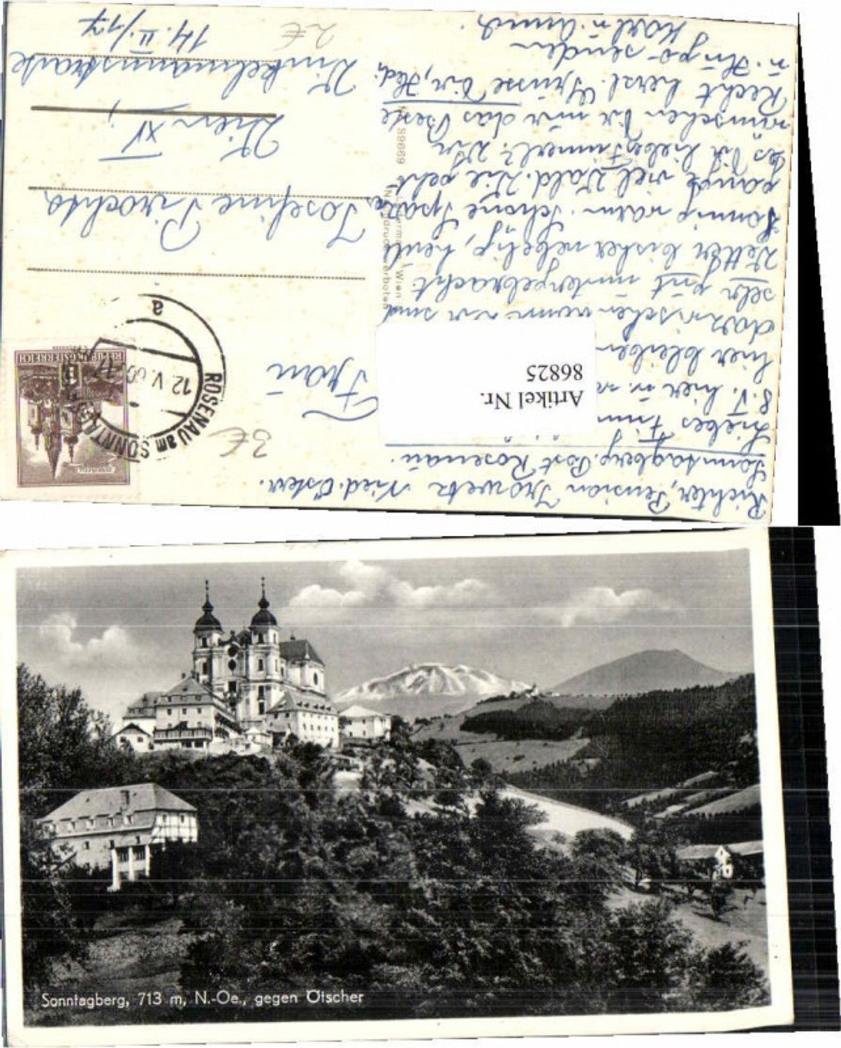 86825,Sonntagberg b. Waidhofen a.d. Ybbs Rosenau Kematen