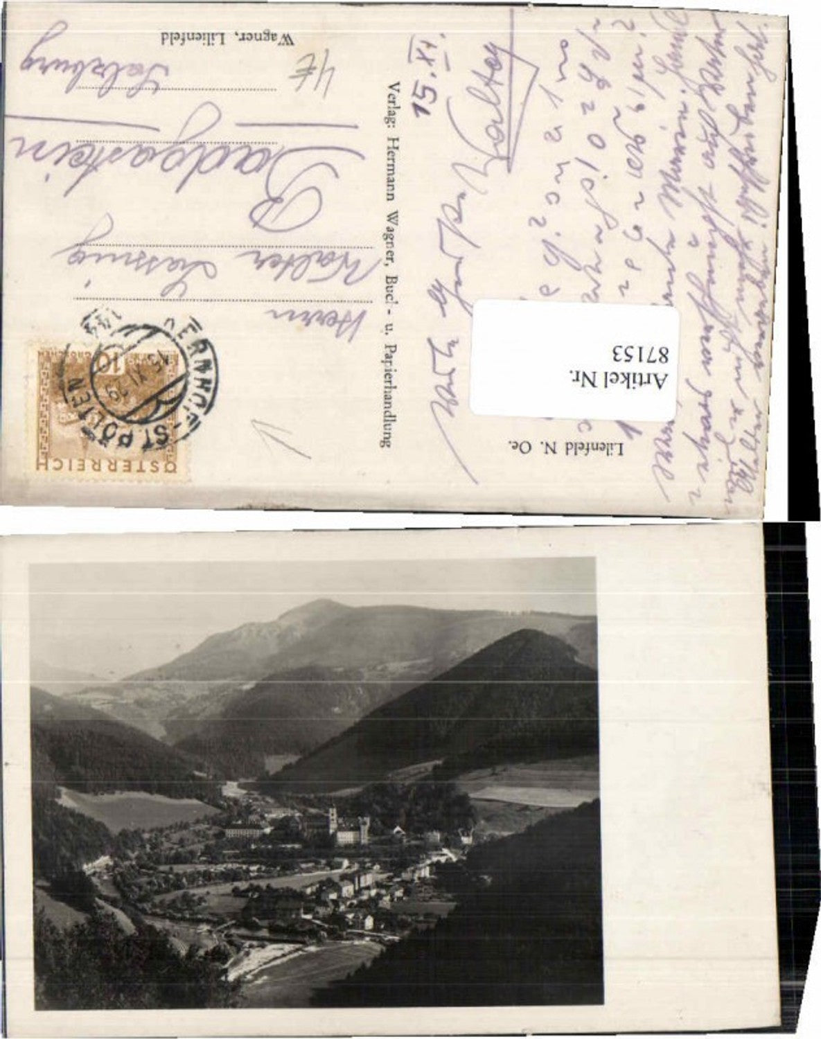 87153,Lilienfeld Totale 1929