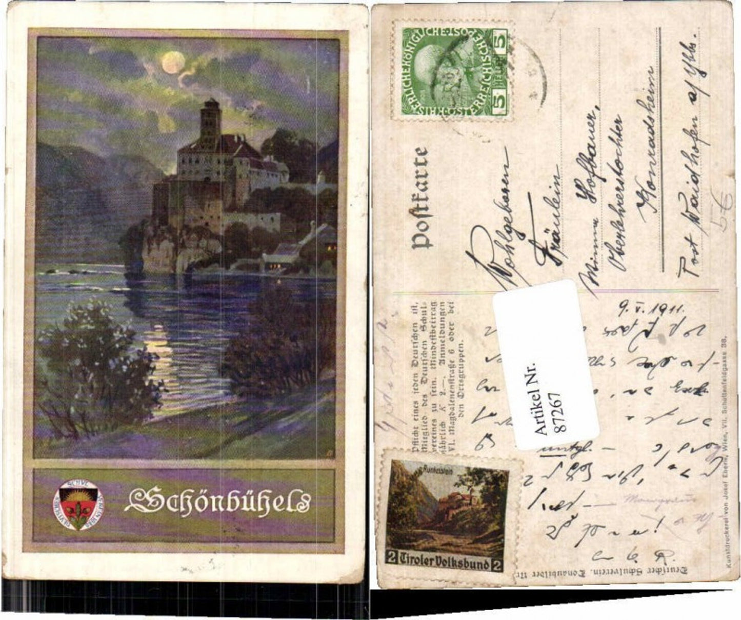 87267,Schulverein Donaubilder Schönbühel Spitz