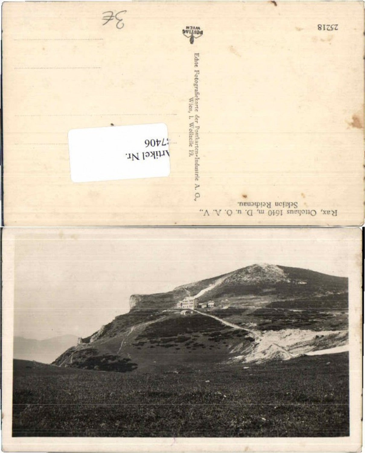 87406,Rax Ottohaus bei Reichenau