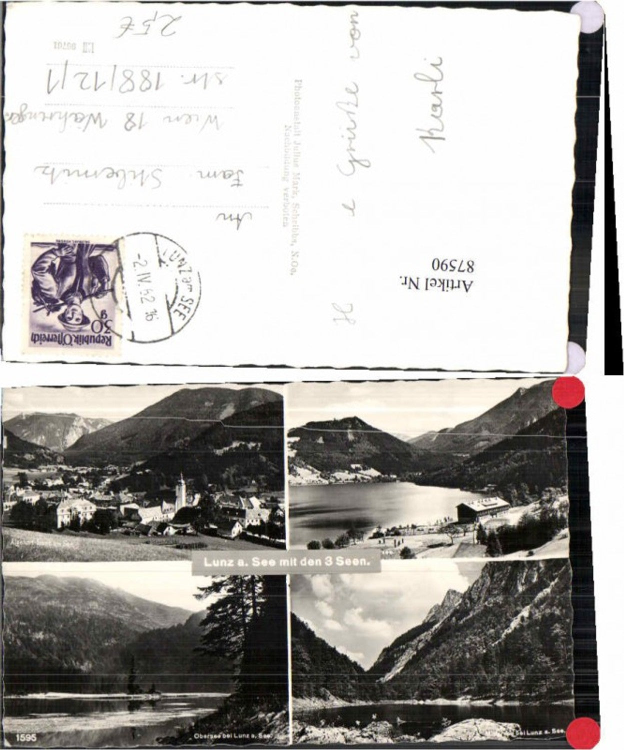 87590,Lunz am See Lunzersee Obersee Mittersee