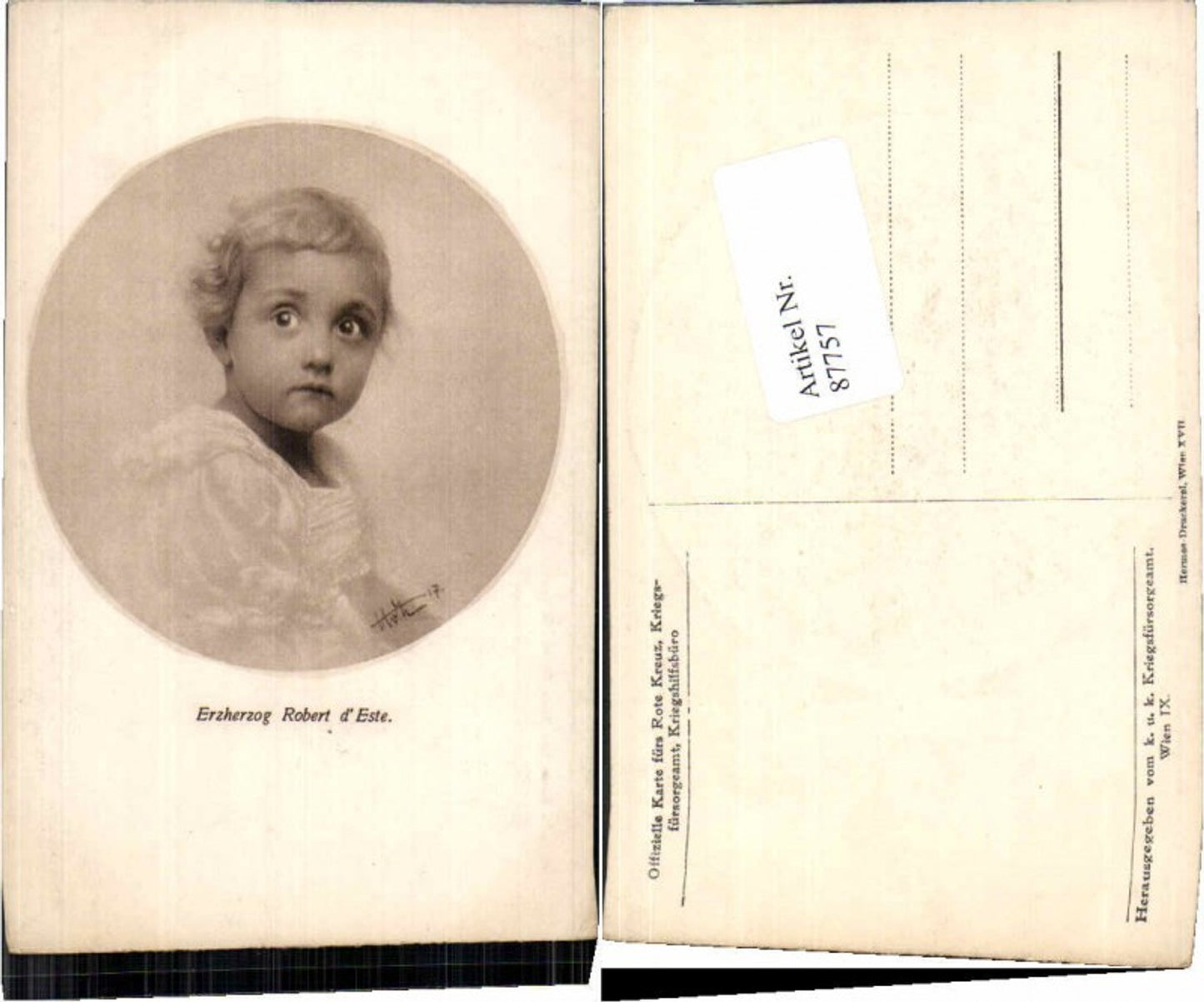 87757,Erzherzog Robert der Erste