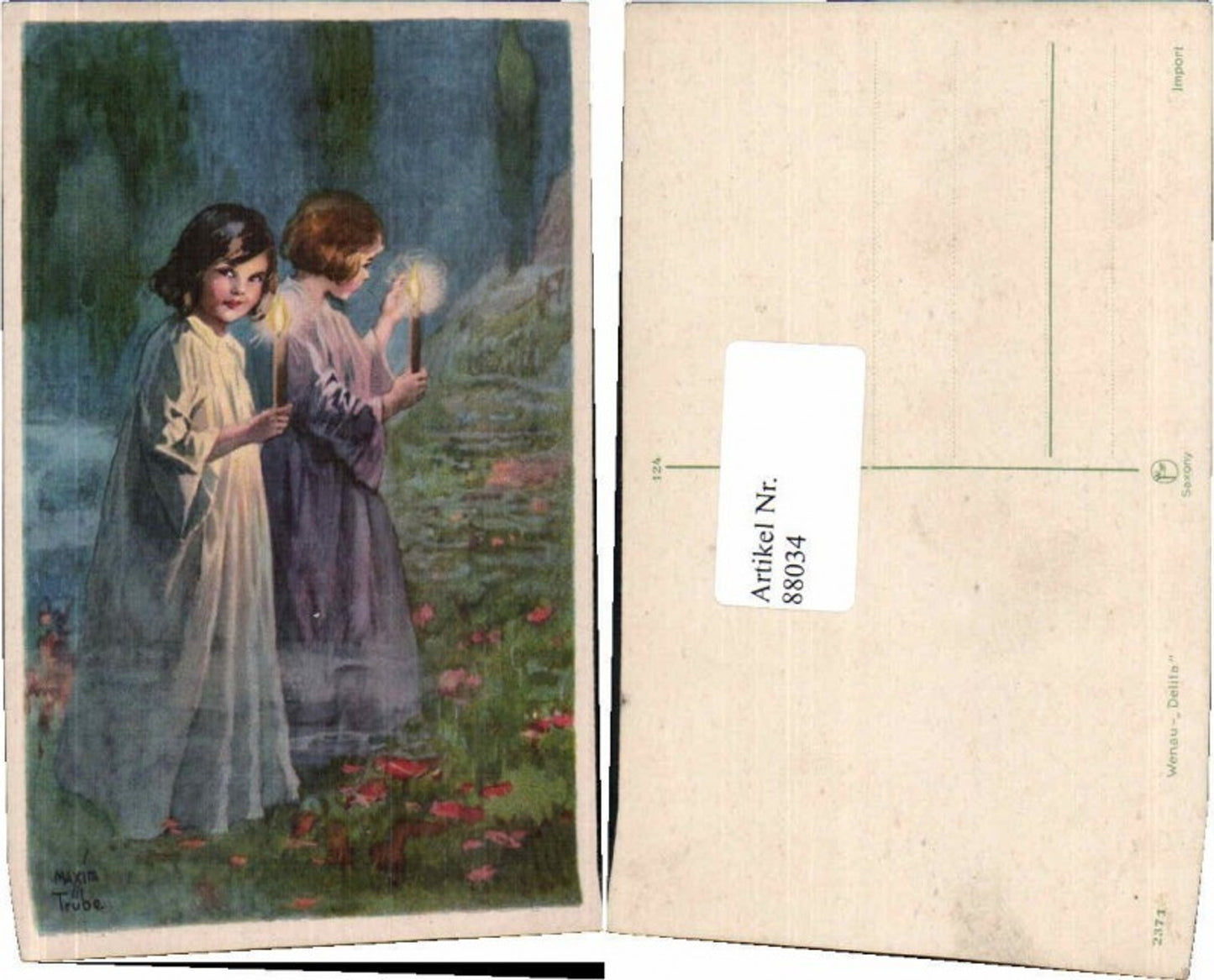 88034,Maxim Trübe Wenau Delila Mädchen Kerze
