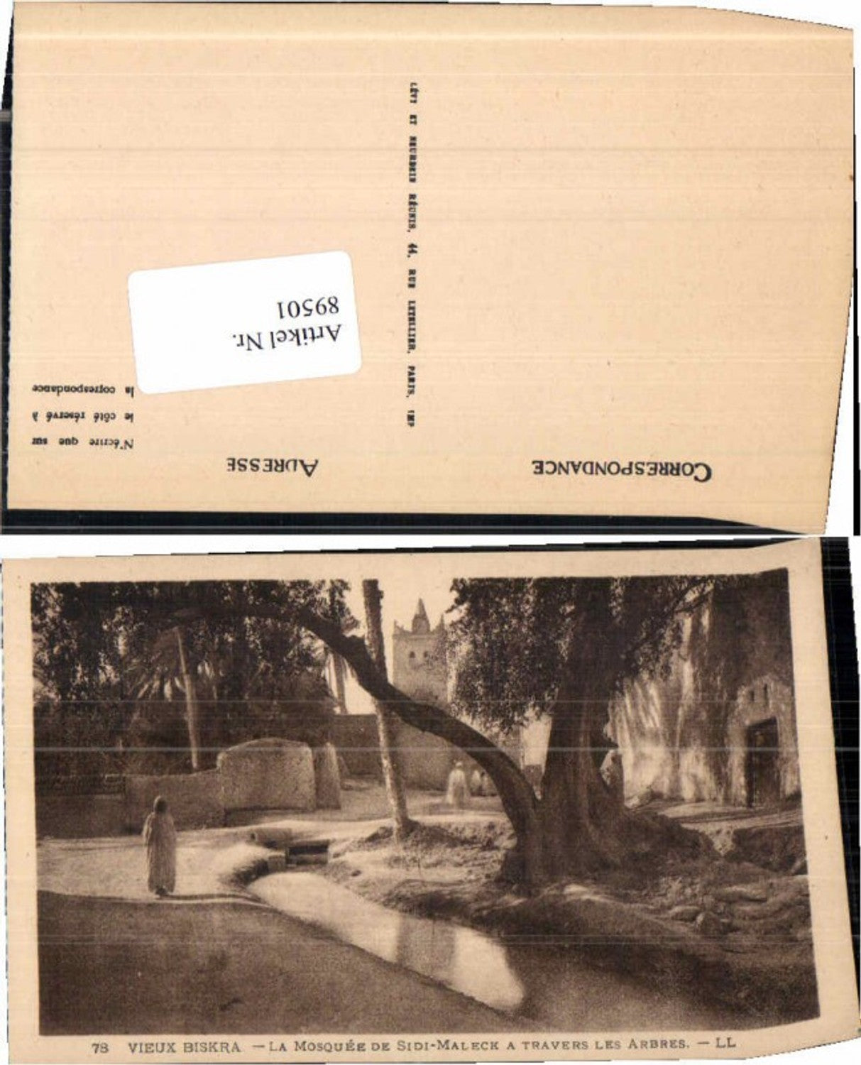 89501,Vieux Biskra Algerien Moschee pub LL 78