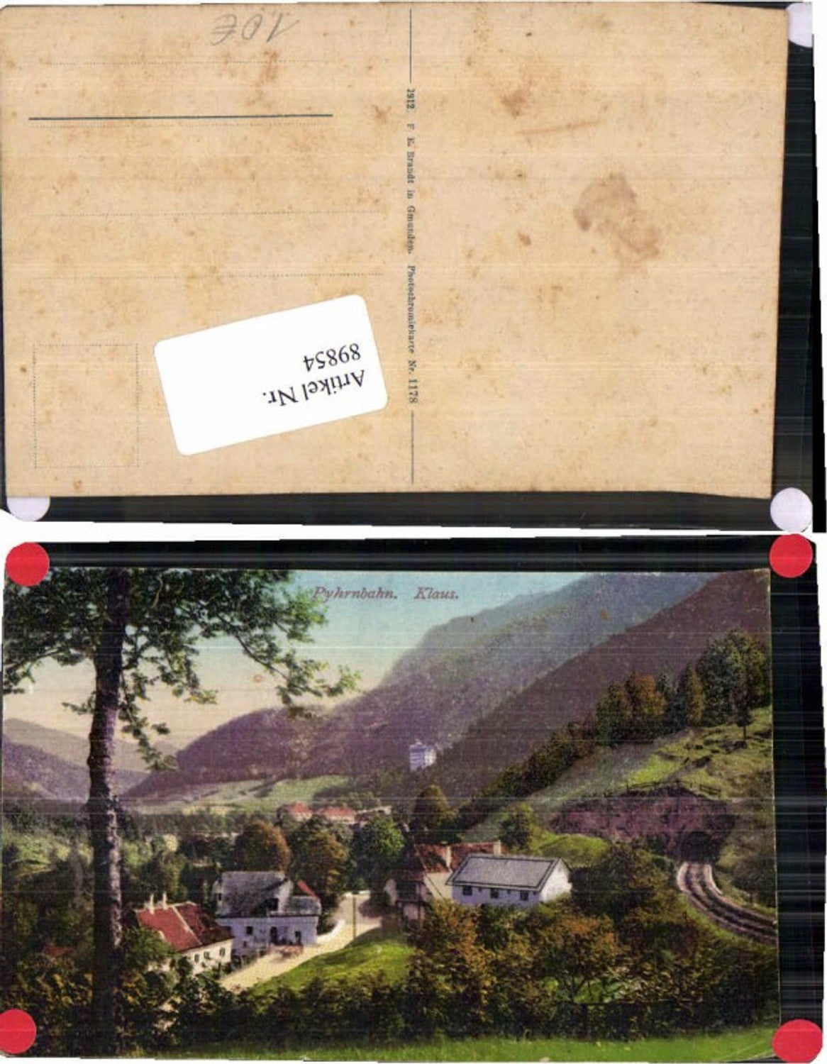 89854,Pyhrnbahn Klaus pub Brandt 1178