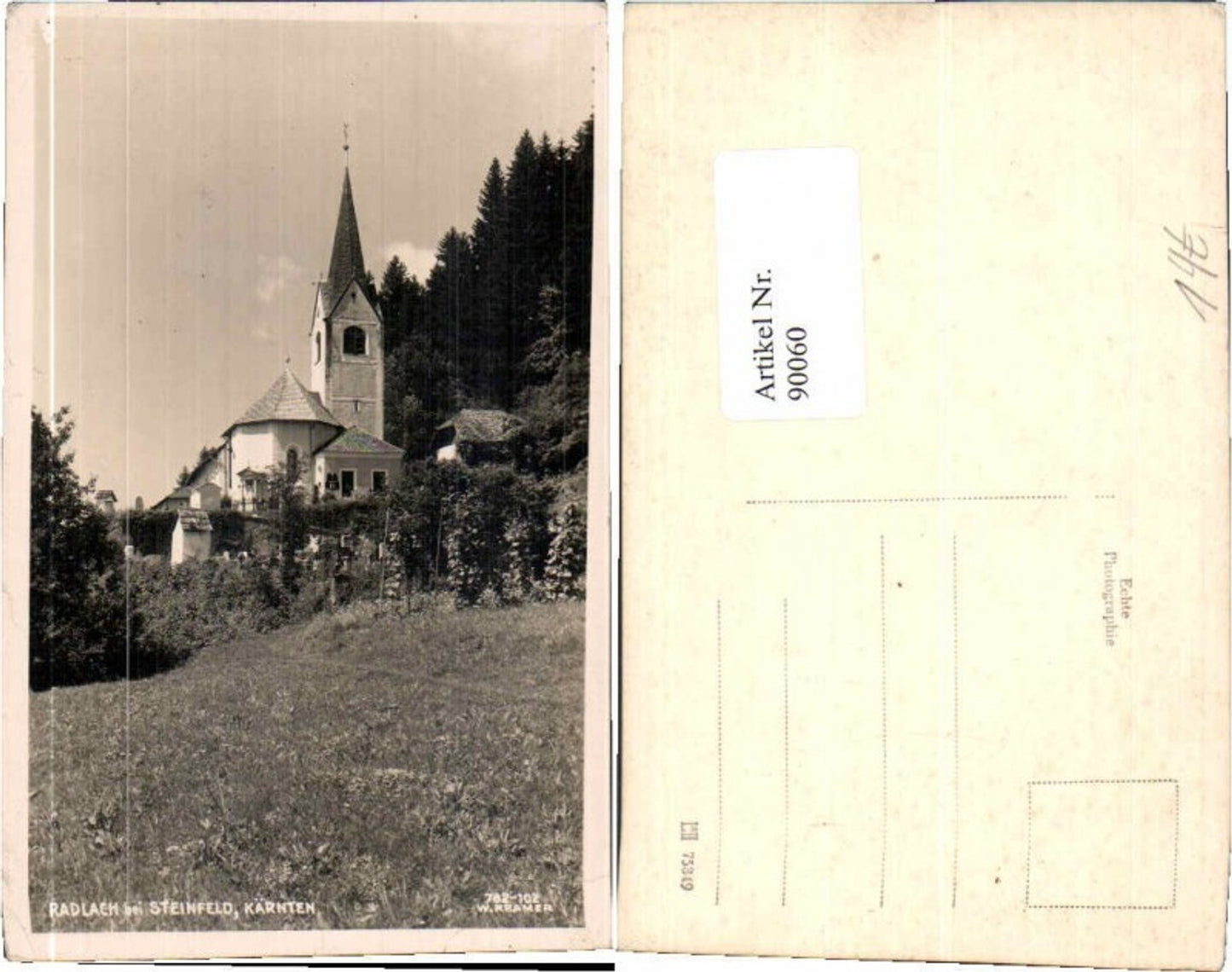 90060, Radlach near Steinfeld meadow area 1930