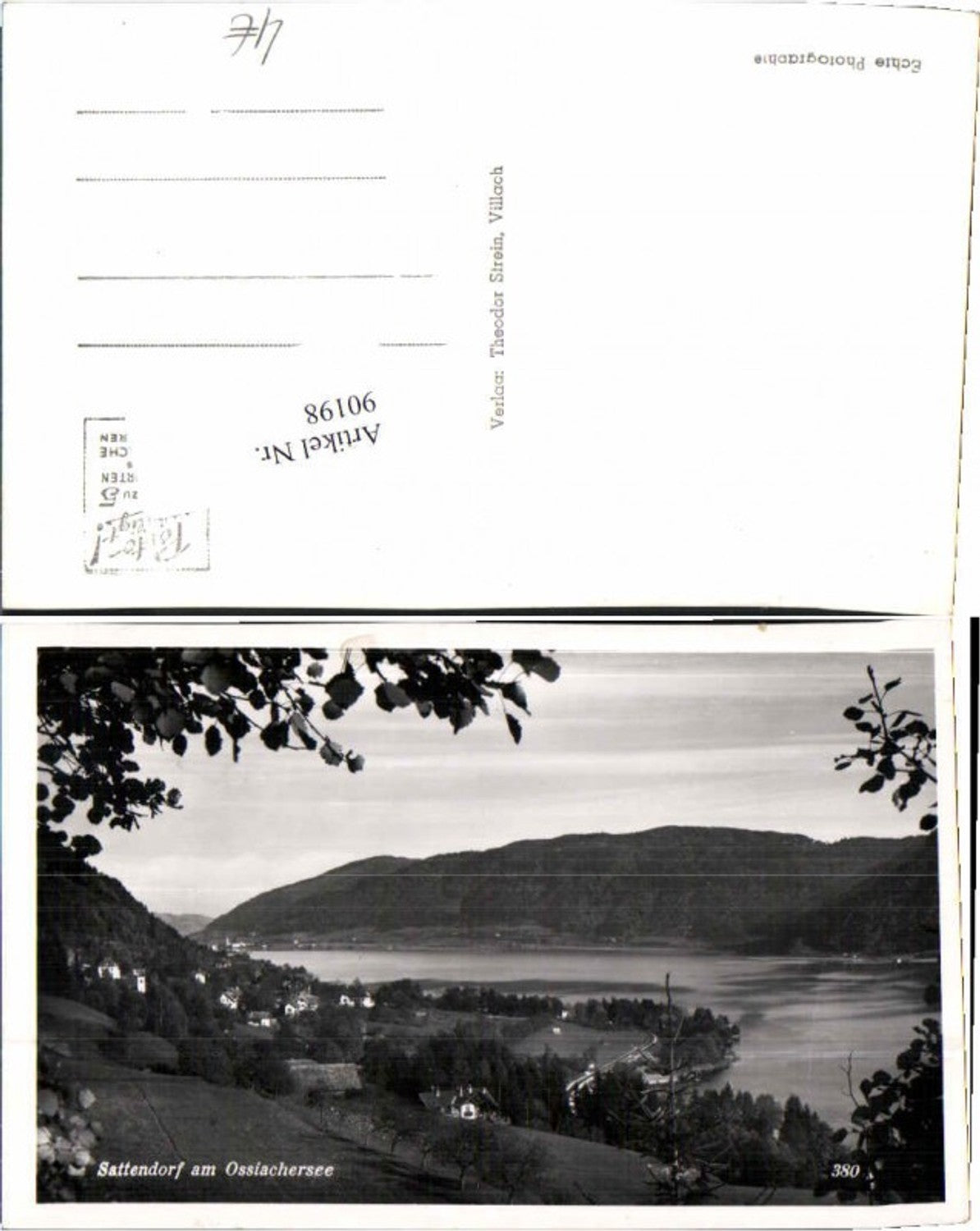 90198,Sattendorf am Ossiachersee Ossiach 1935
