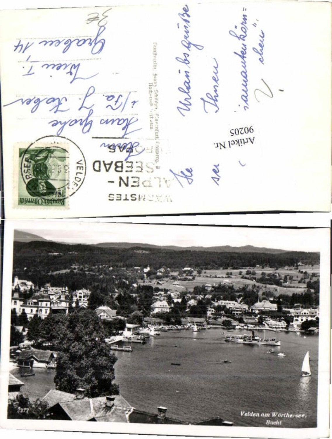 90205,Velden am Wörthersee Bucht Boote