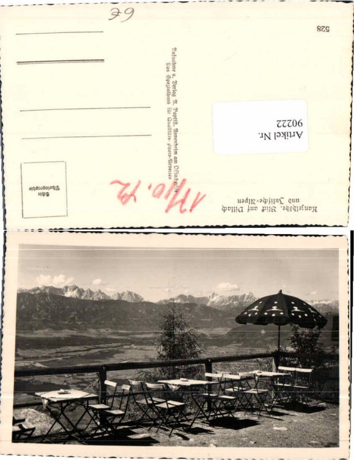 90222,Kanzelhöhe bei Villach Gasthaus