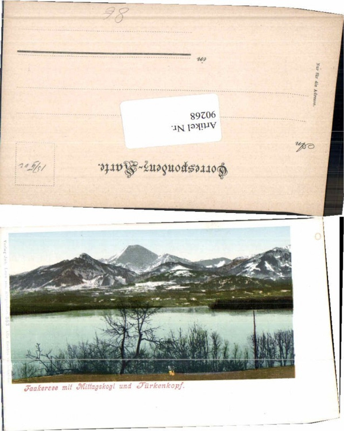 90268,Faakersee Faak m. Mittagskogel pub Leon Nr 553