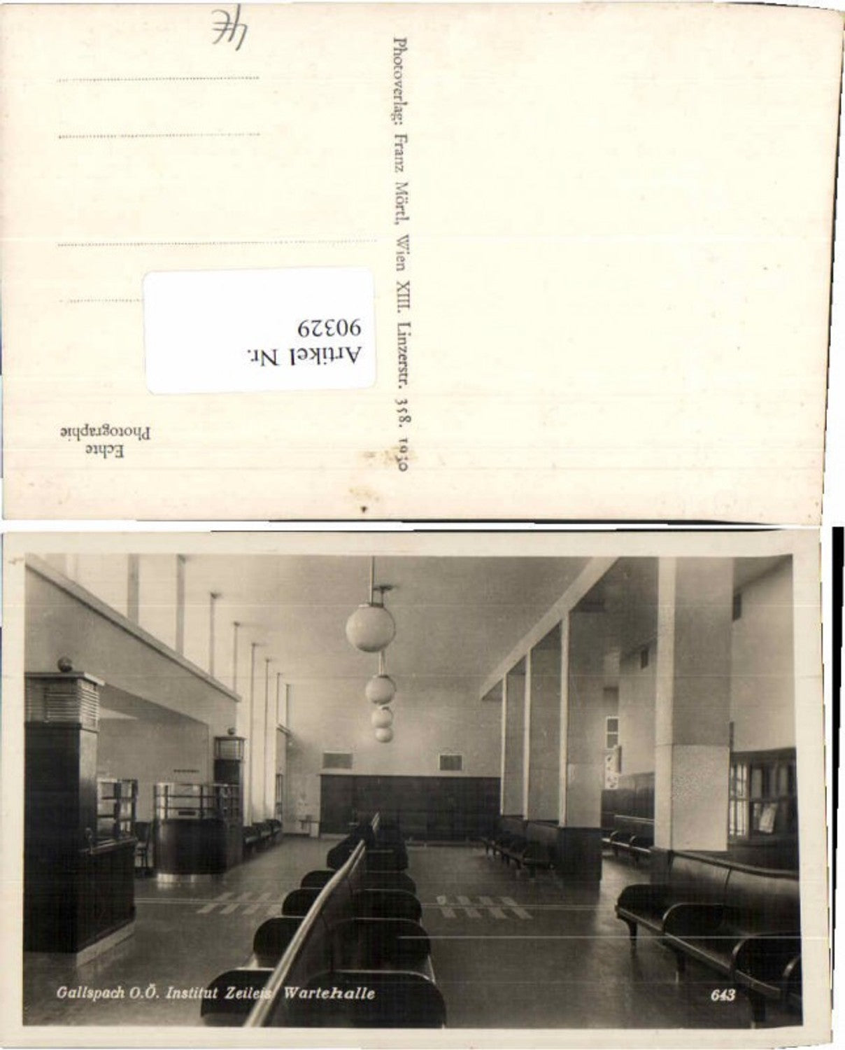90329, Gallspach Waiting room at the Zeileis Institute