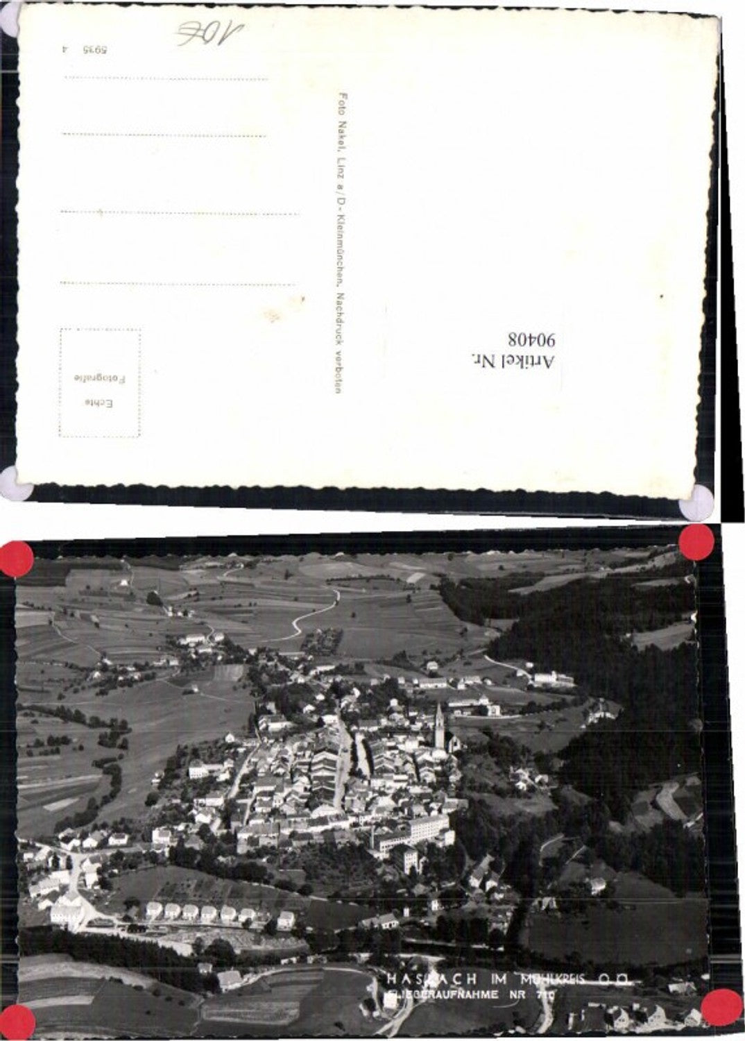 90408, Aerial photograph no. 710 Haslach im Mühlkreis