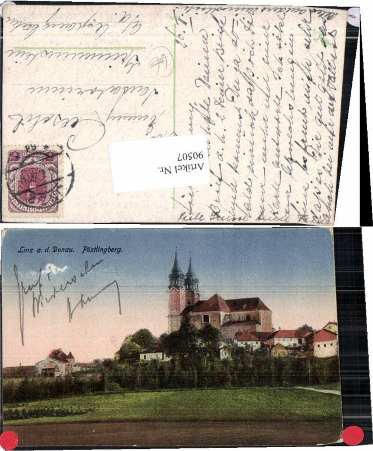 90507,Linz a.d. Donau Pöstlingberg Kirche