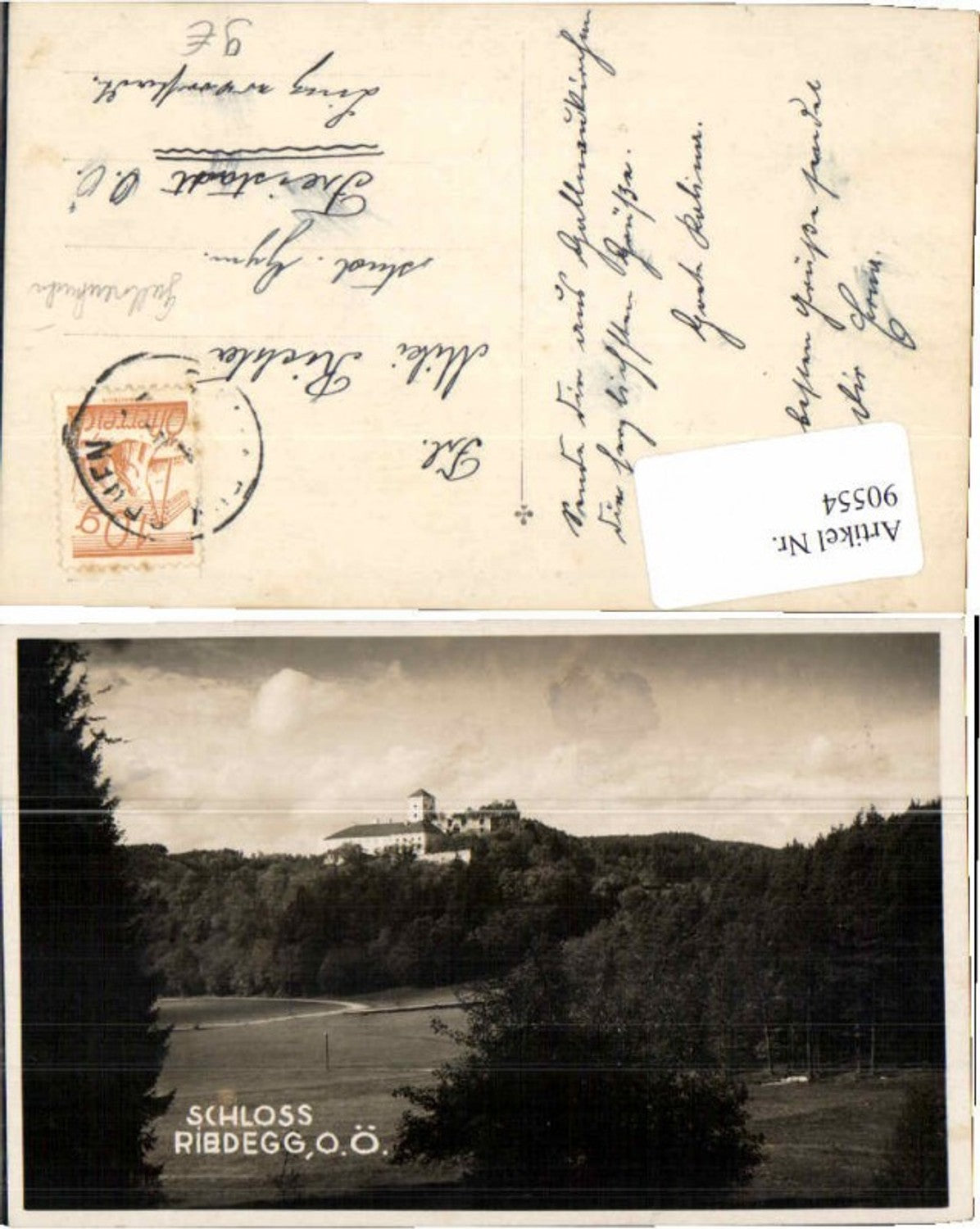 90554,Schloss Riedegg b. Gallneukirchen 1925
