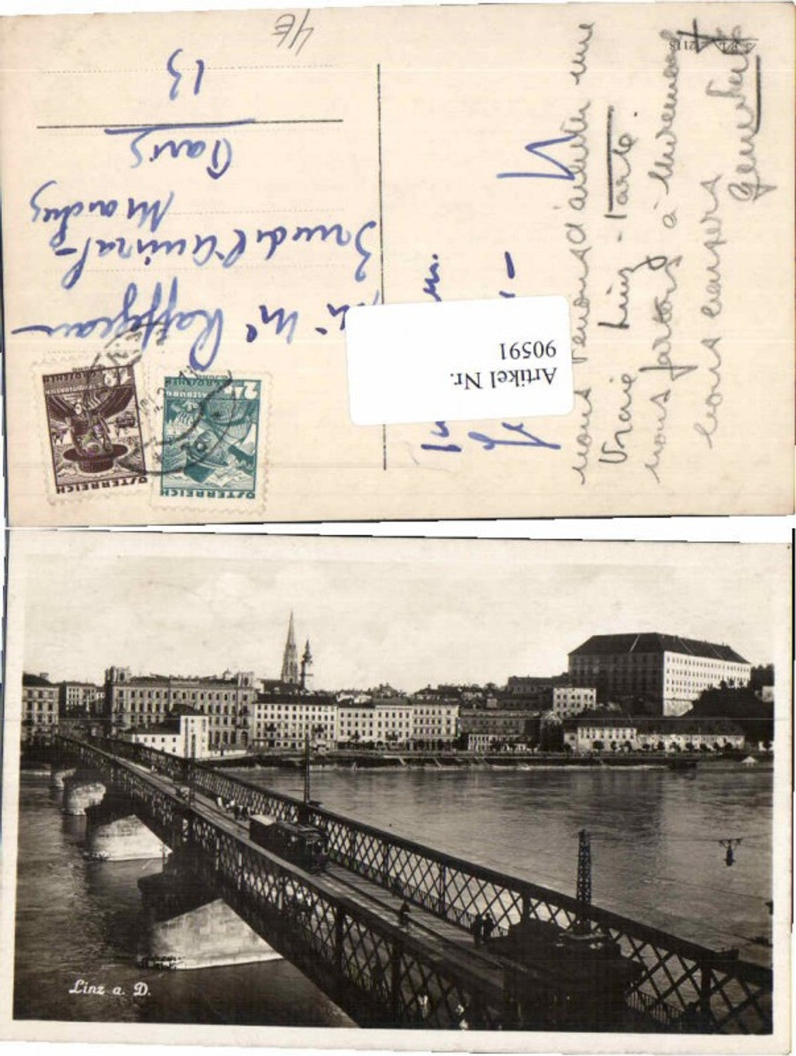 90591,Linz a.d. Donau Urfahr Strassenbahn