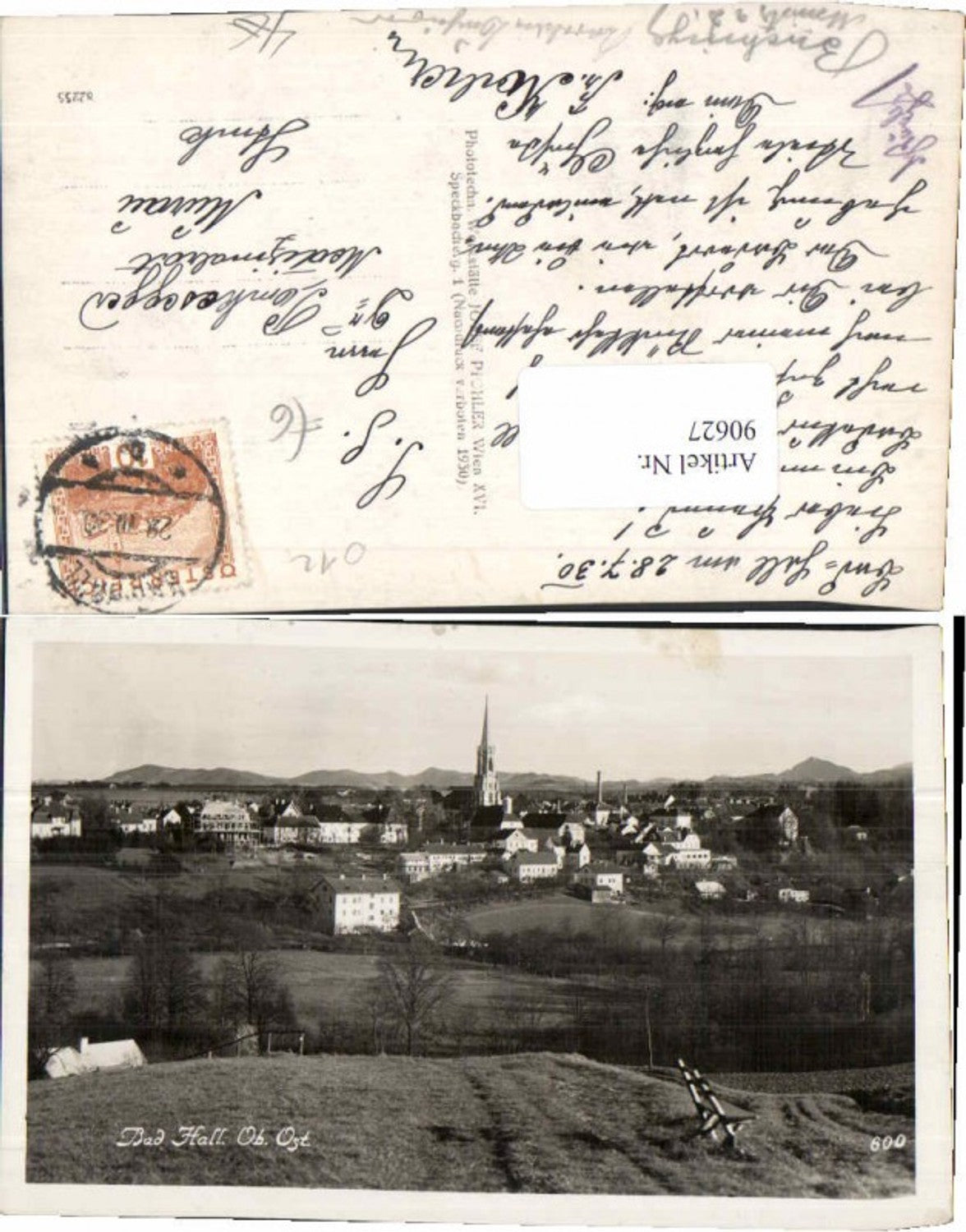 90627,Bad Hall bei Steyr Wiesenansicht