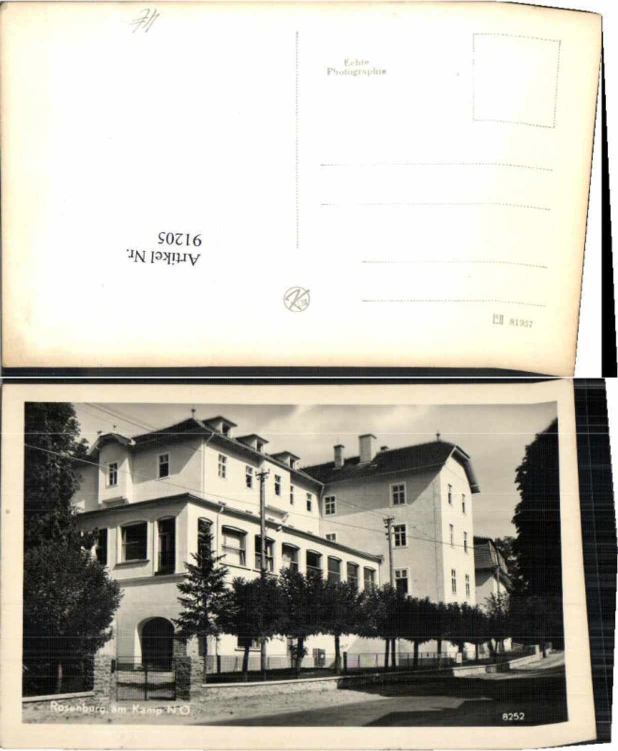 91205,Rosenburg am Kamp Strassenpartie