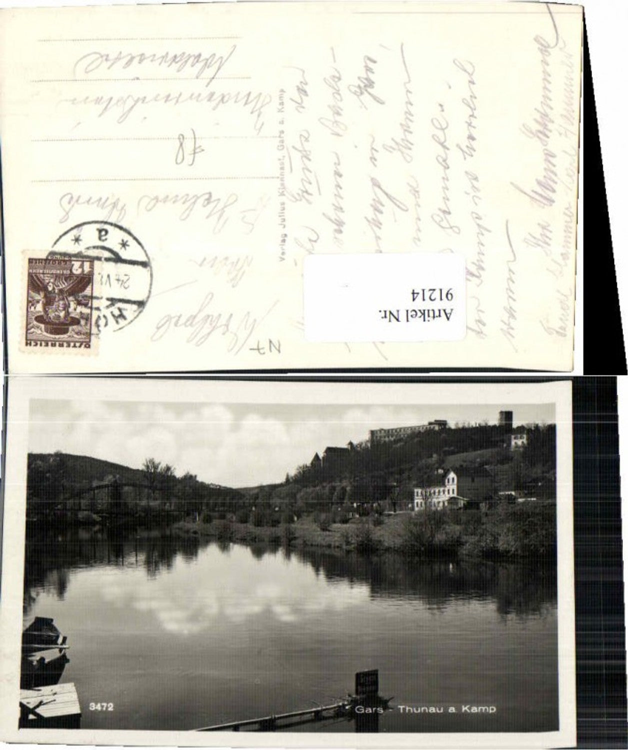 91214,Thunau bei Gars am Kamp 1930