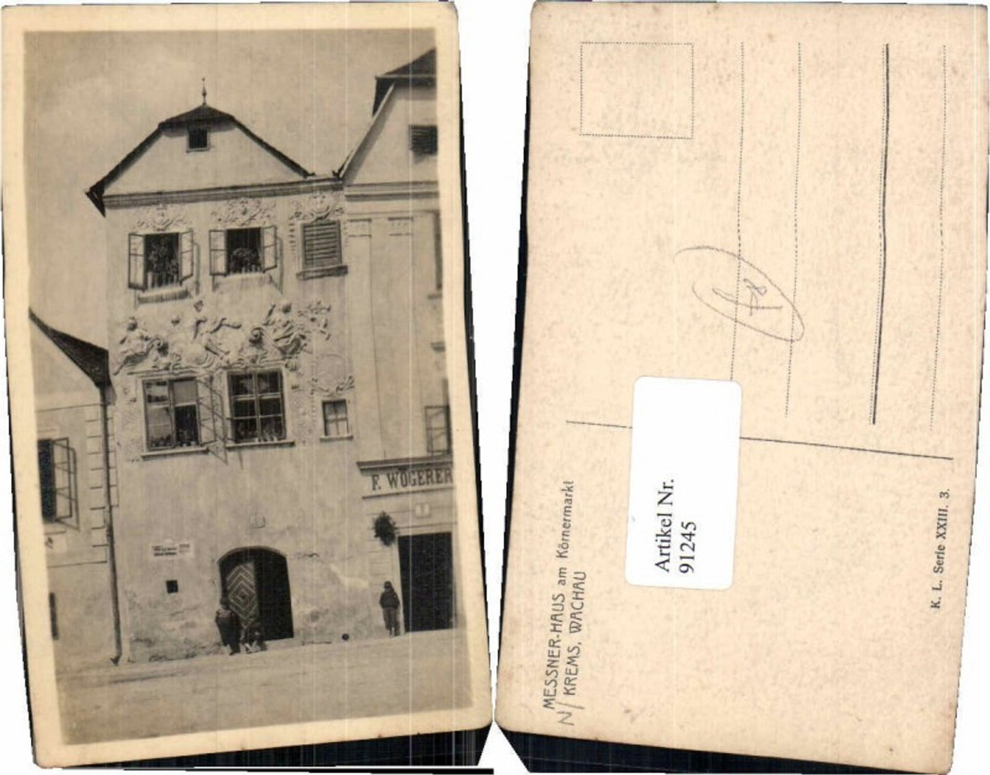 91245,Krems a.d. Donau Messner Haus Kilophot XXIII.3