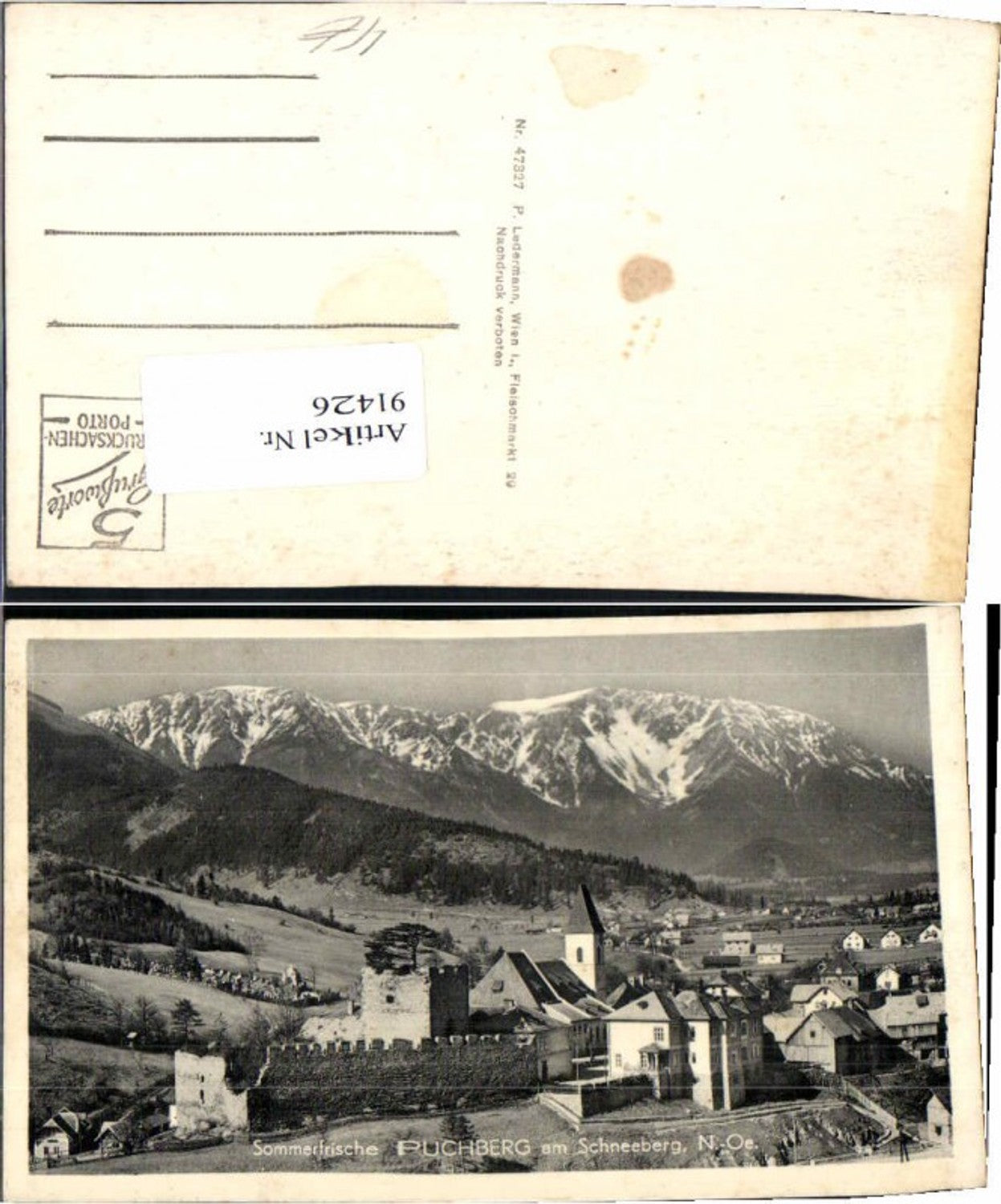 91426,Puchberg am Schneeberg
