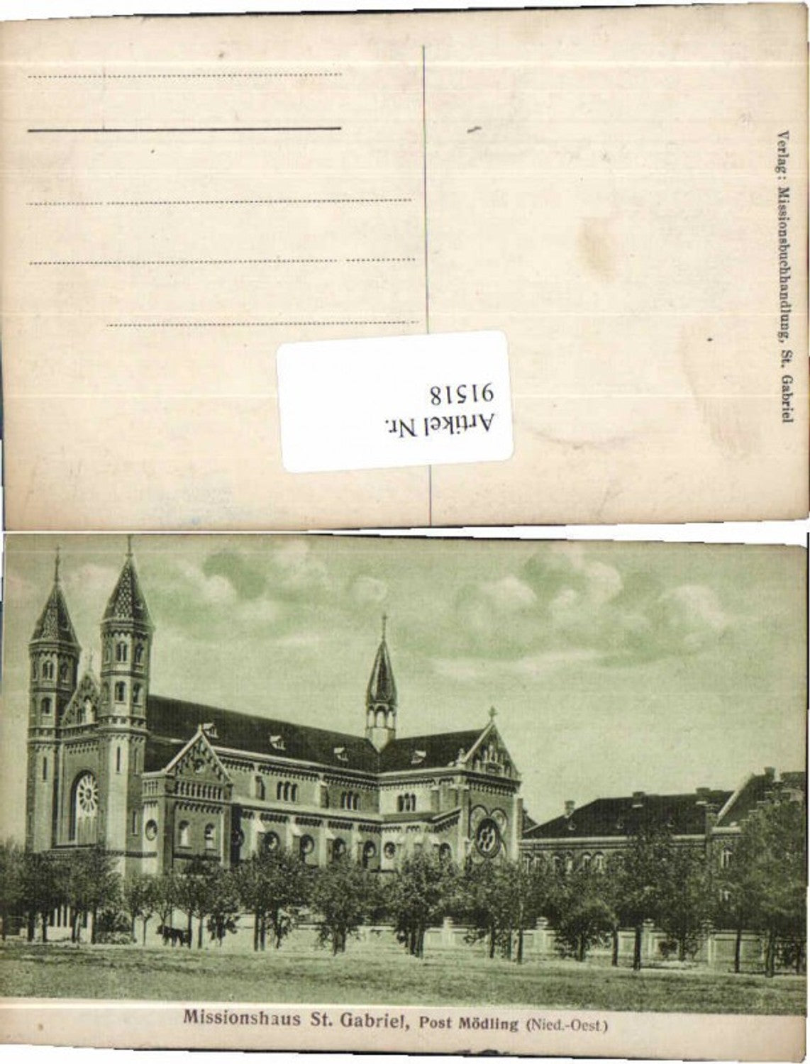 91518,Missionshaus St Gabriel bei Mödling