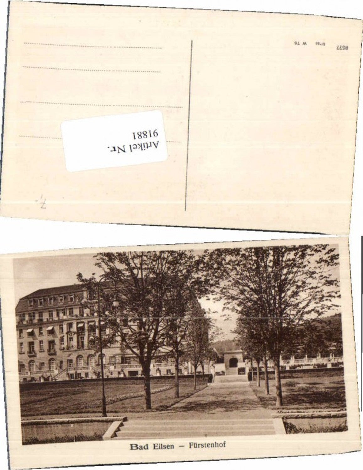 91881,Bad Eilsen Fürstenhof Partie