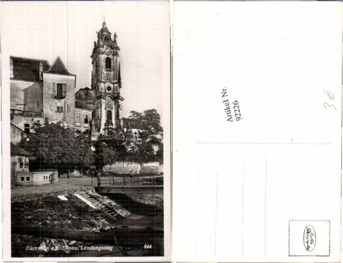 92226,Dürnstein i.d. Wachau Landungsteg