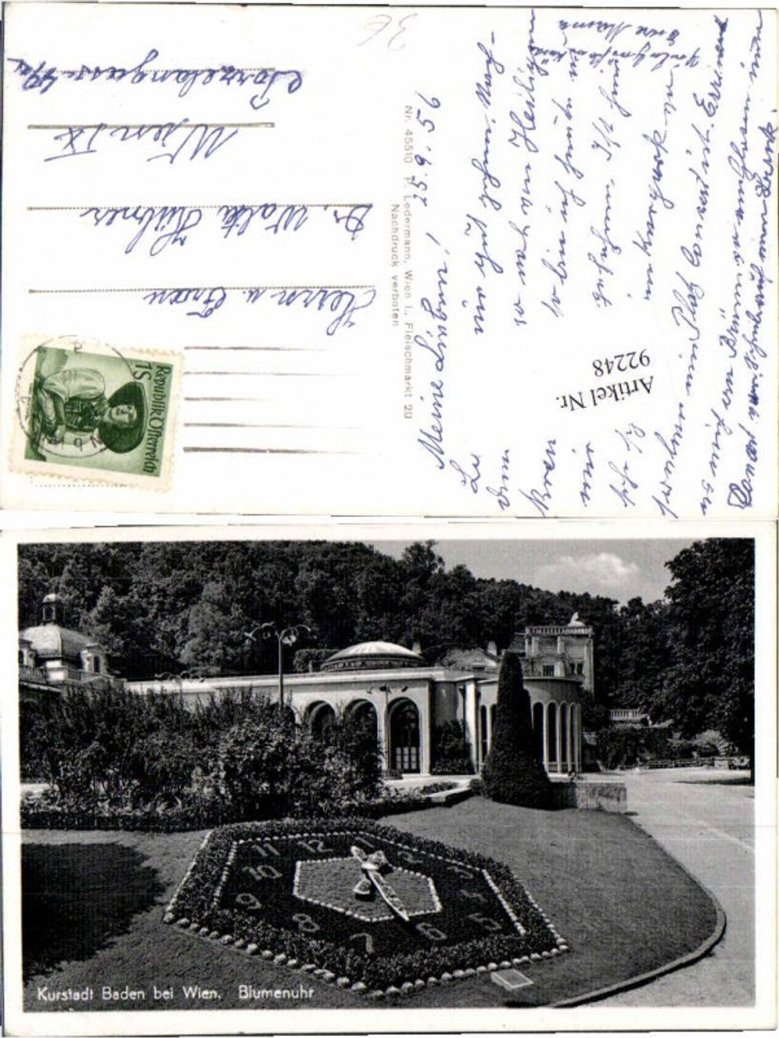 92248,Baden bei Wien Blumenuhr Casino