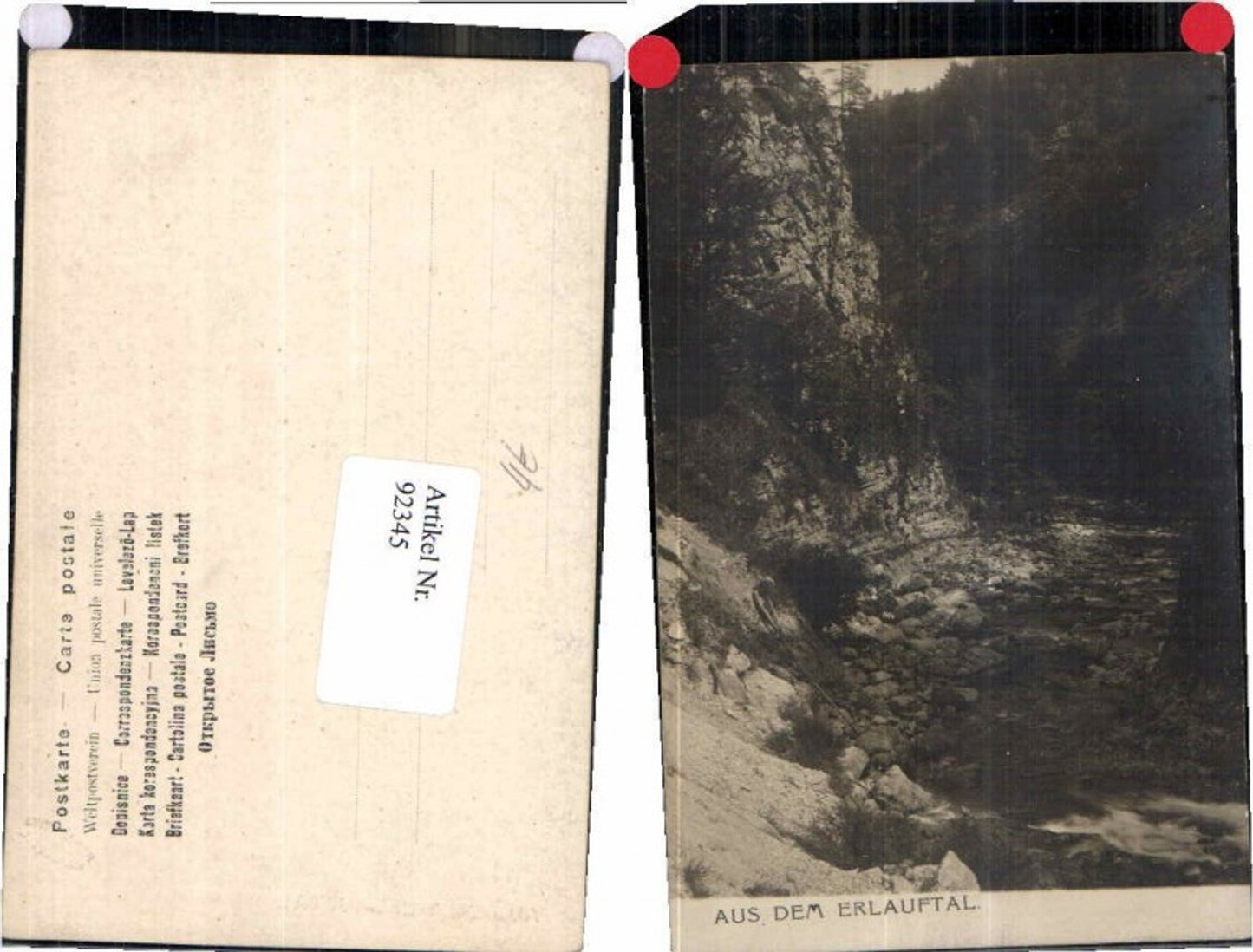 92345,FotoAK Erlauftal Ötschergräben Annaberg Mitterbach Gaming 1908