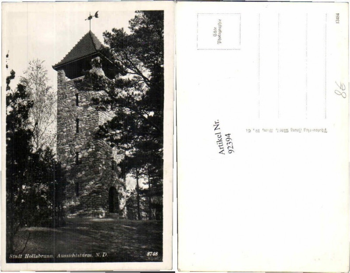 92394,Hollabrunn Aussichtsturm Warte