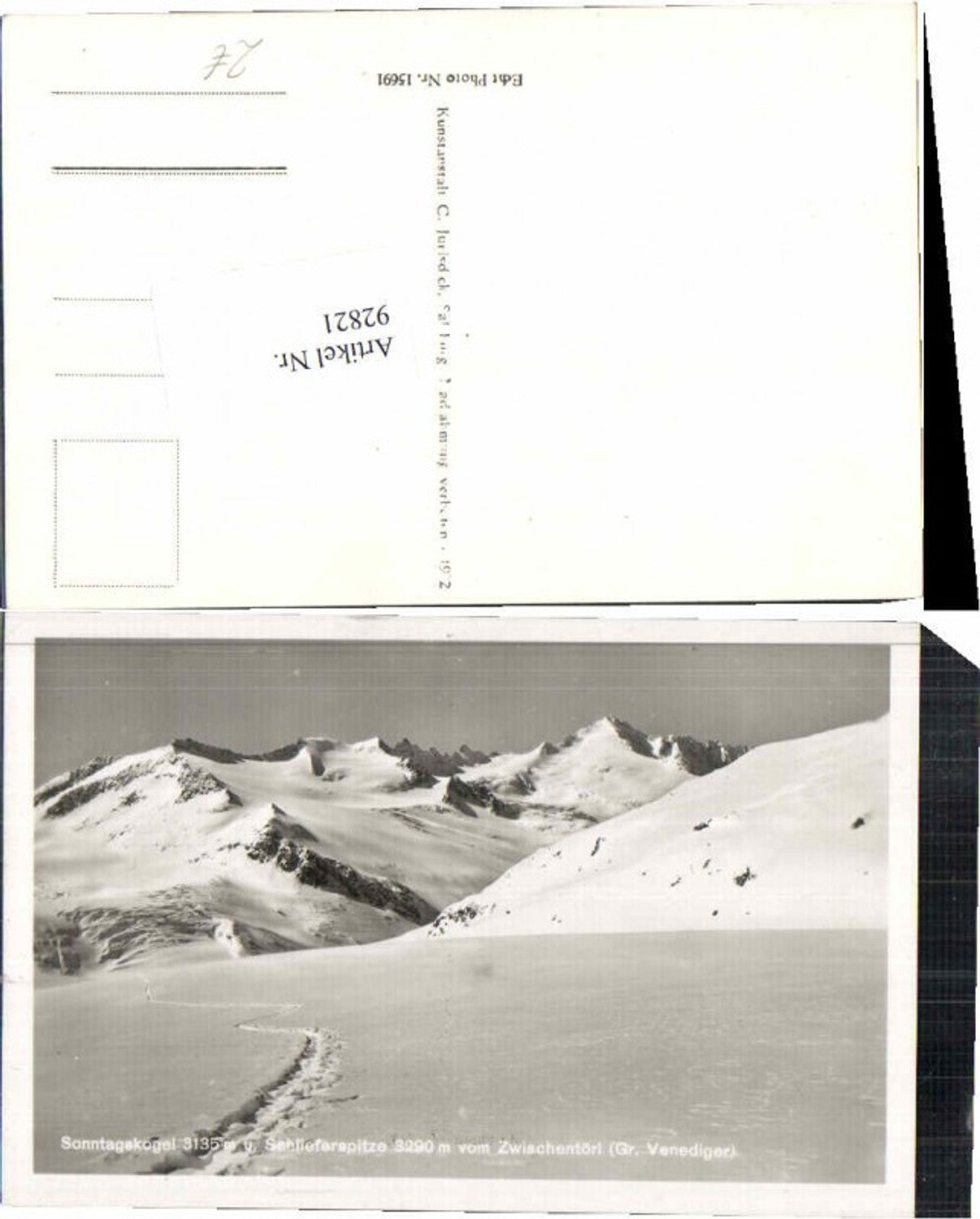 92821,Sonntagskogel Grossvenediger Bramberg Neukirchen