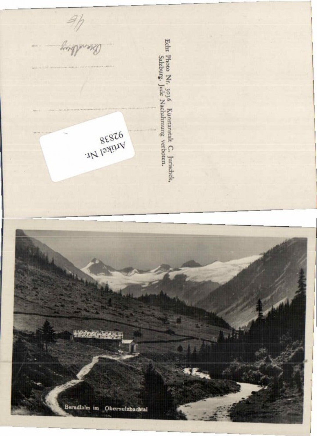 92838,Berndlalm Obersulzbachtal Bramberg Neukirchen