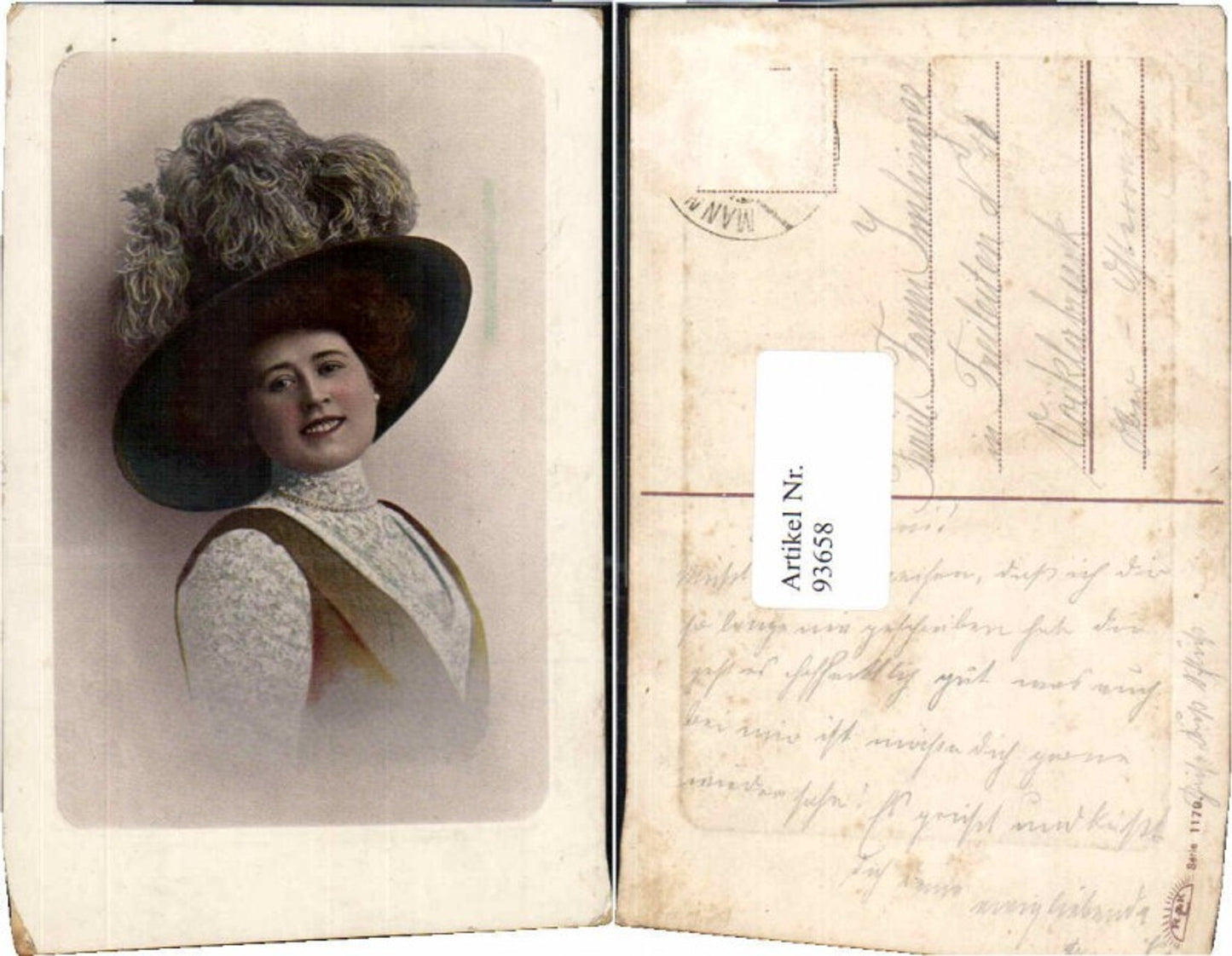93658,Schöne Frau Mode Hutmode Fashion Hut HAT