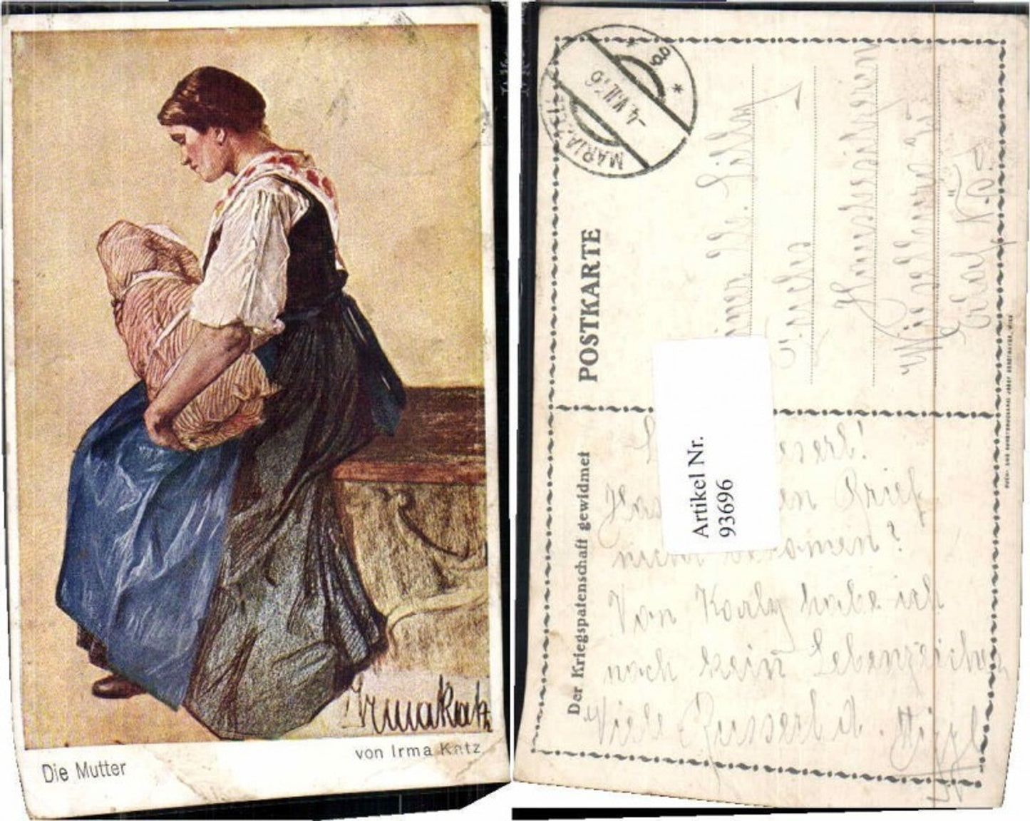 93696,Irma Katz Die Mutter Mother Baby