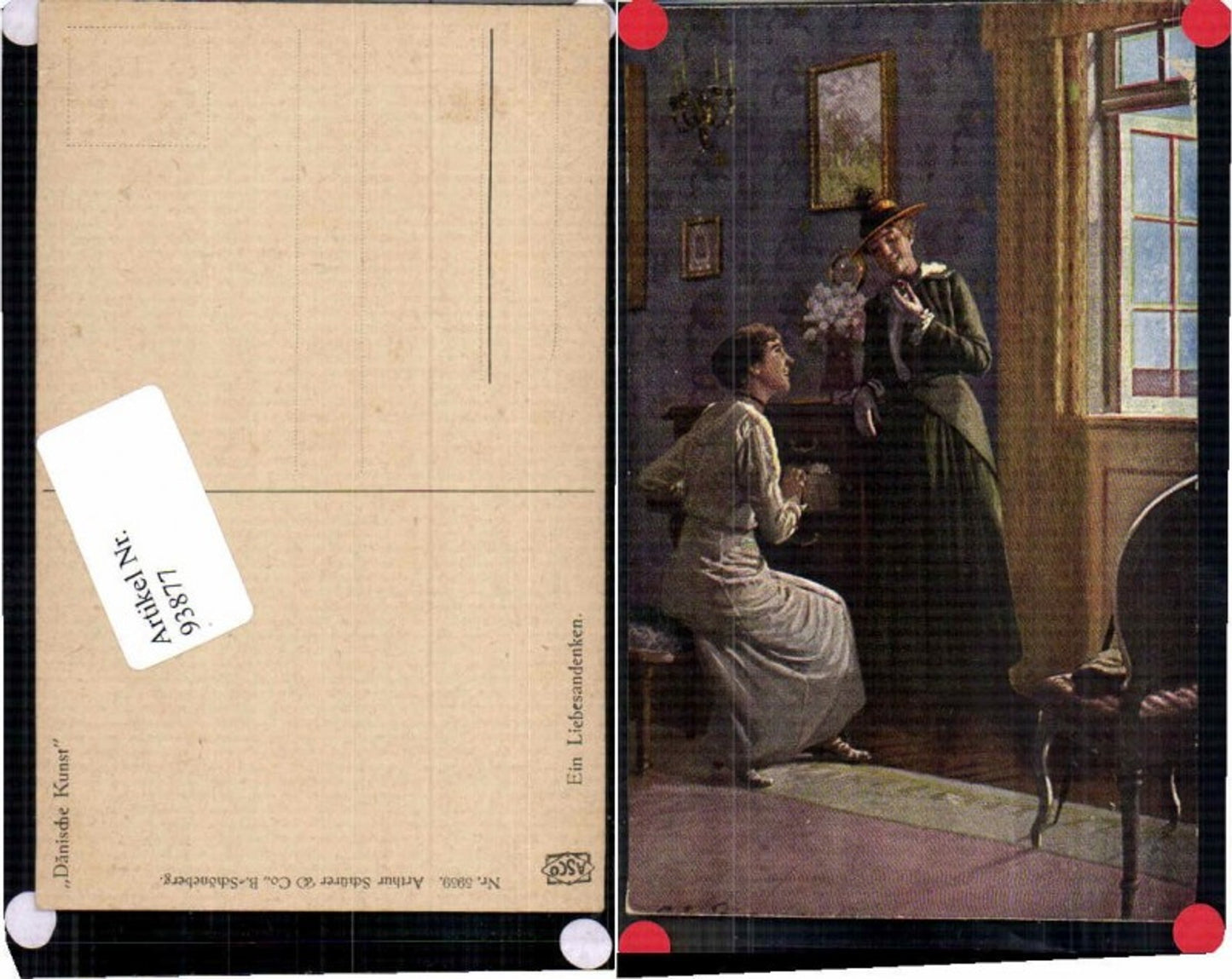 93877,Asco Dänische Kunst 5959 Frauen Hut Hat