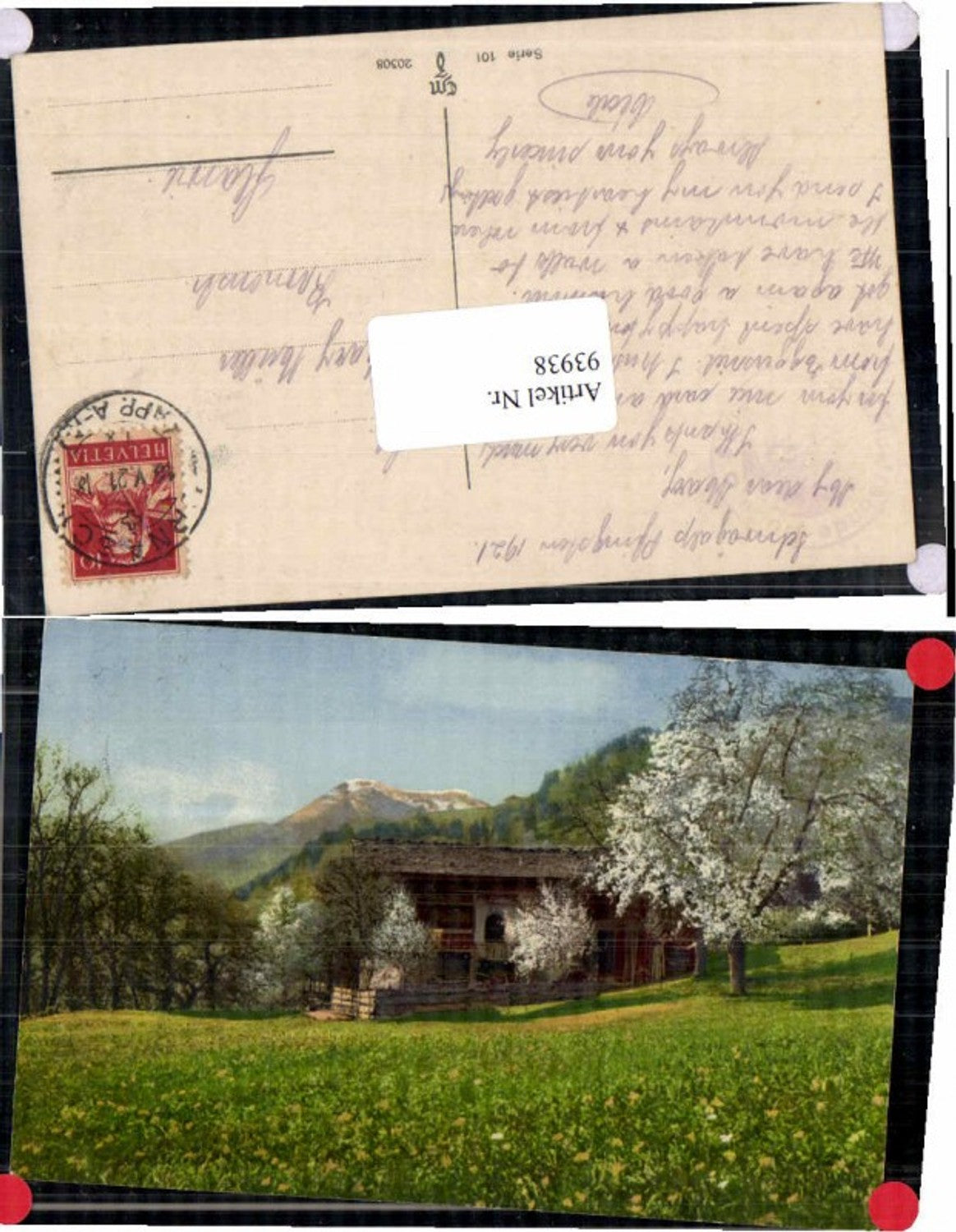 93938,Tolle Landschaft Haus bauernhof Frühling