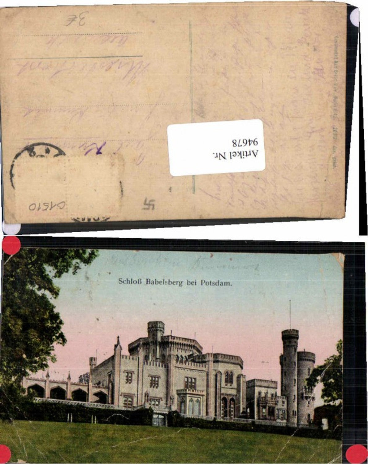 94678, Babelsberg Palace near Potsdam