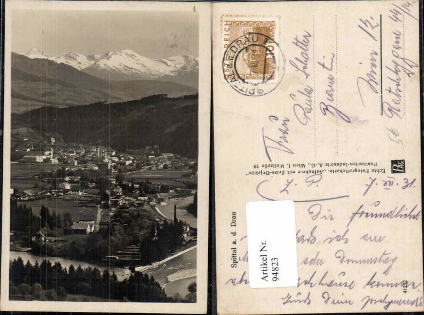 94823, Spittal an der Drau 1929