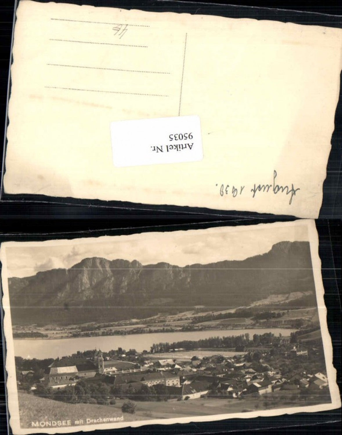 95035,Mondsee m. Drachenwand 1930
