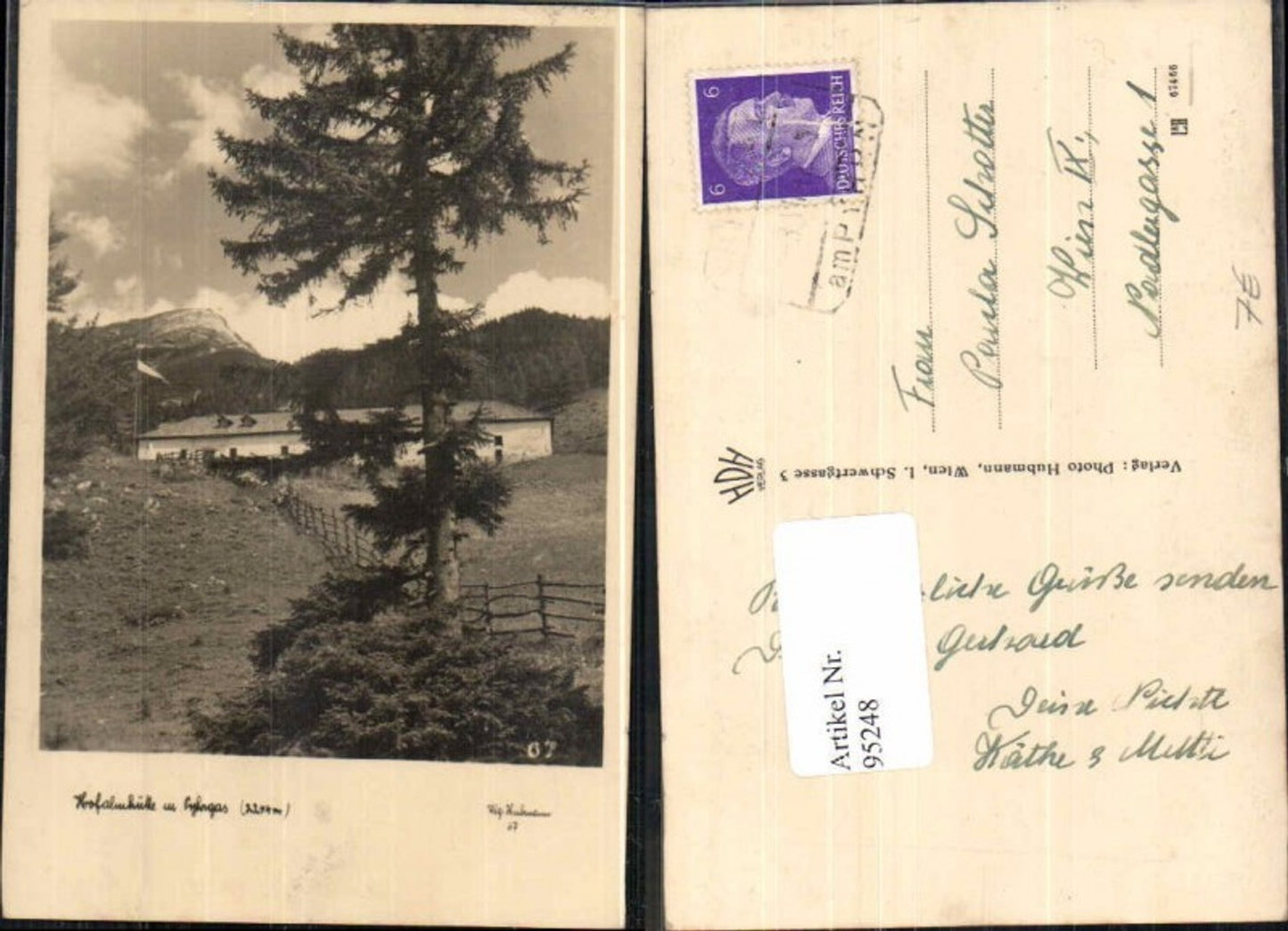 95248,Hofalmhütte Pyhrgas Windichgarsten Spital Pyhrn