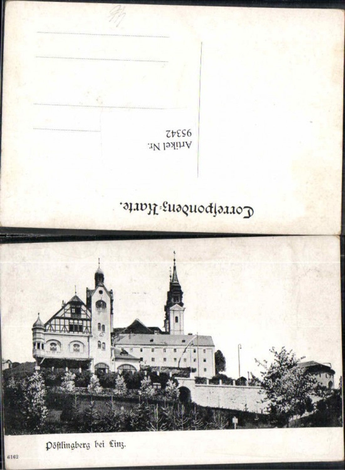 95342,Pöstlingberg b. Linz Hotel 1905