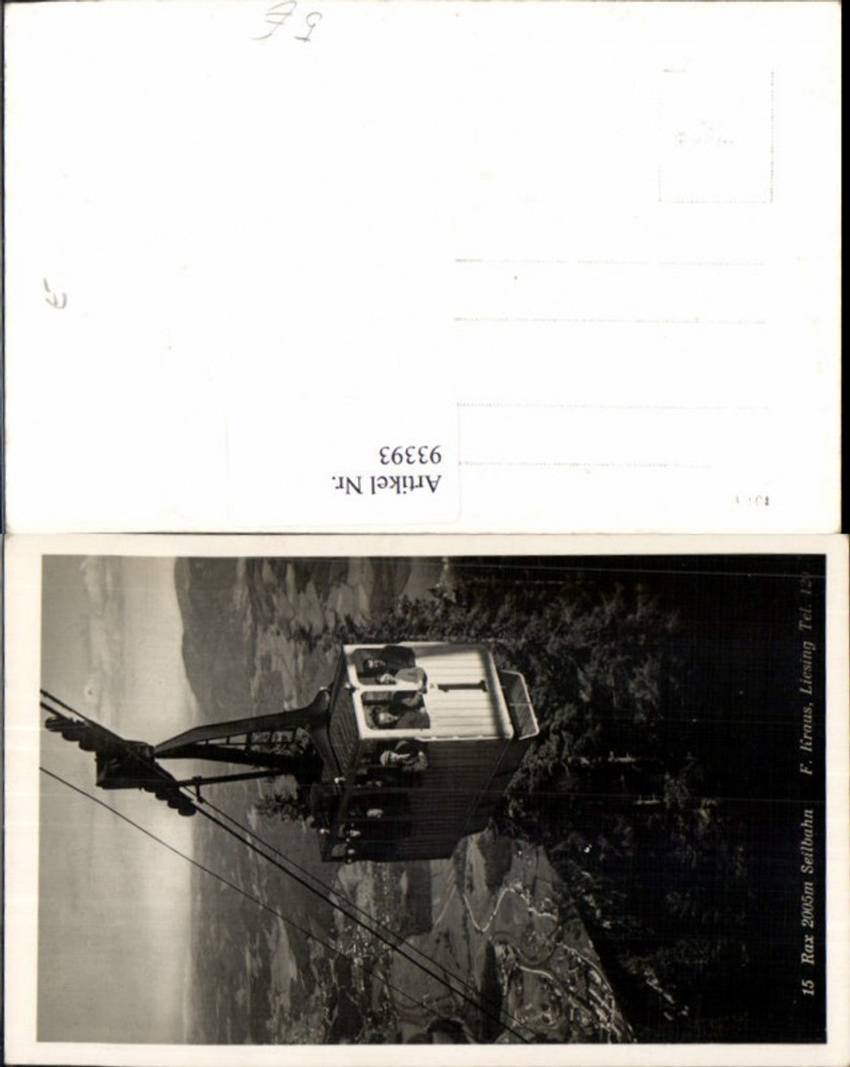 93393,Rax Reichenau Seilbahn Gondel