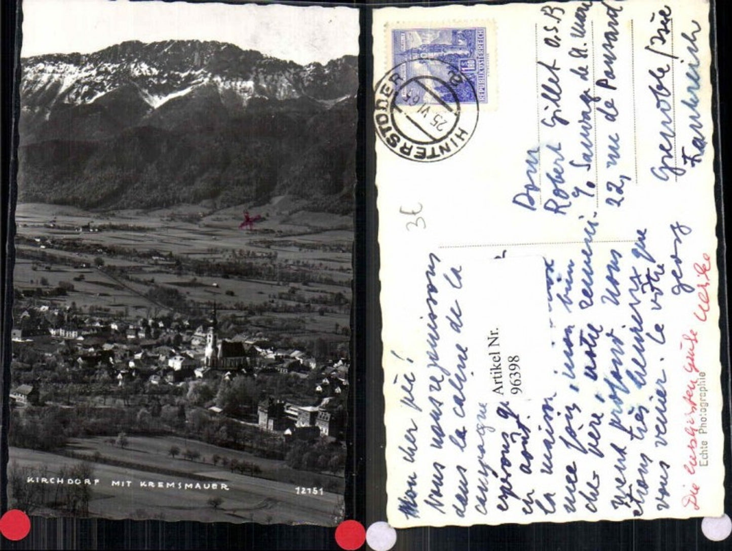 96398,Kirchdorf m. Kremsmauer