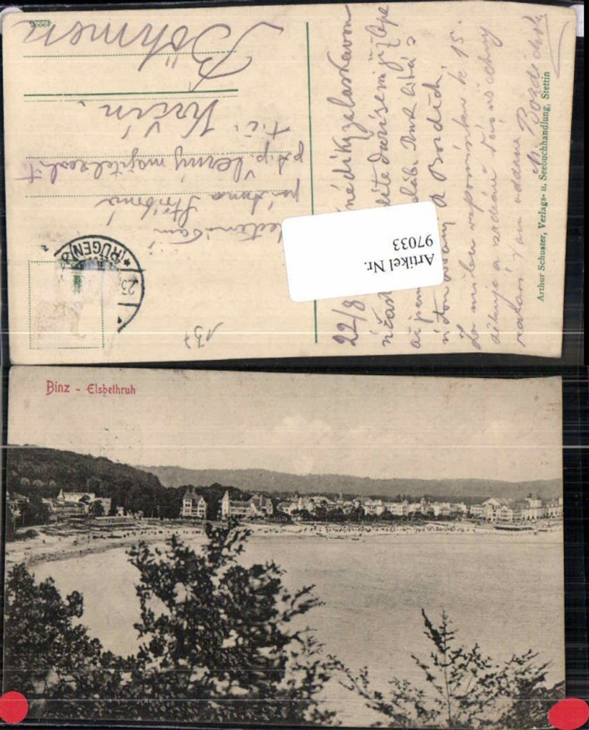 97033,Binz auf Rügen Elsbethruh 1910