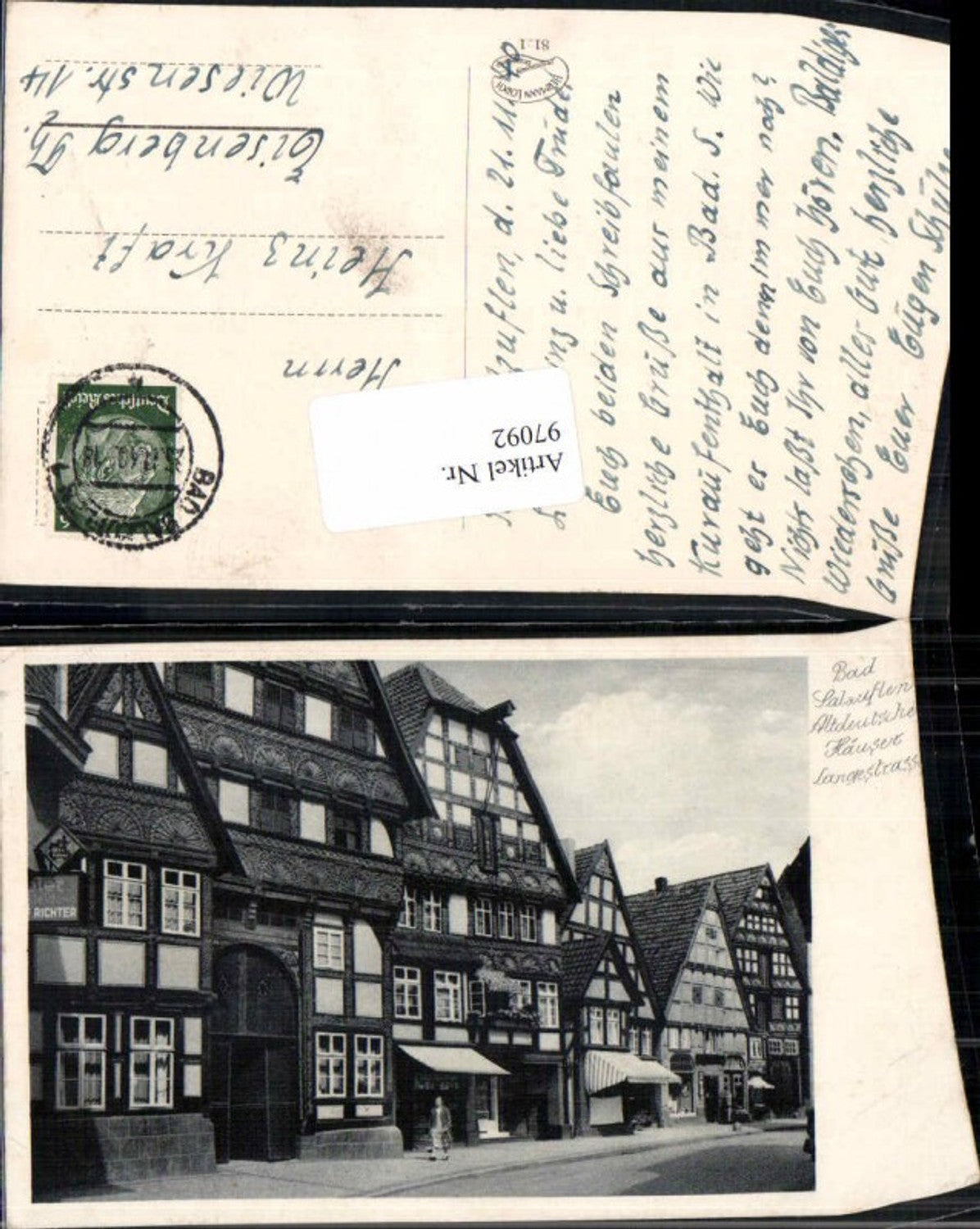 97092,Bad Salzuflen Langestrasse Häuser