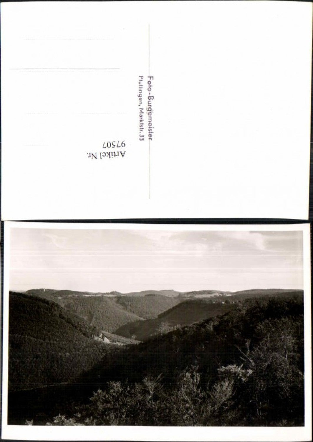 97507,Blick vom Schönberg b. Pfullingen