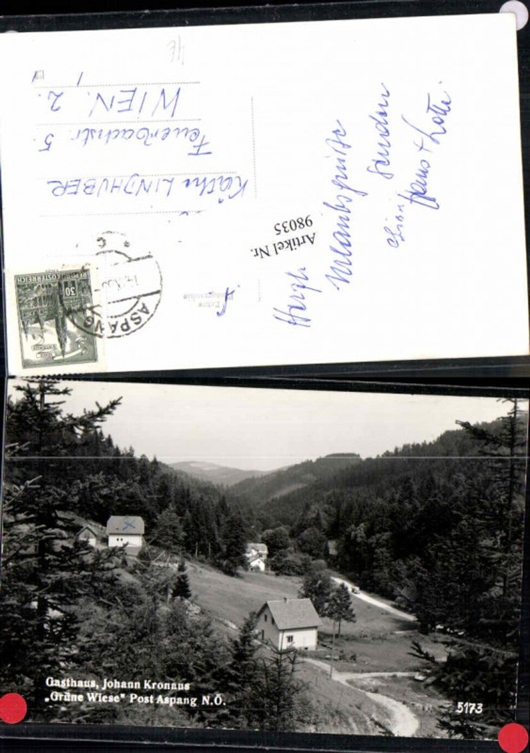 98035,Gasthaus Grüne Wiese in Aspang