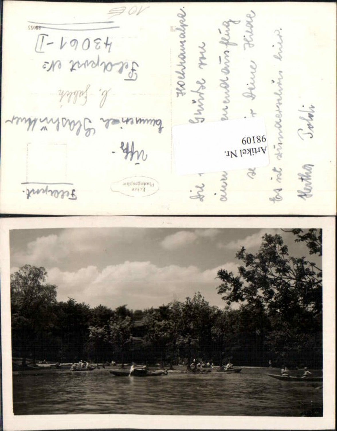 98109,FotoAK Gablitz im Wienerwald Hochramalpe See Boote