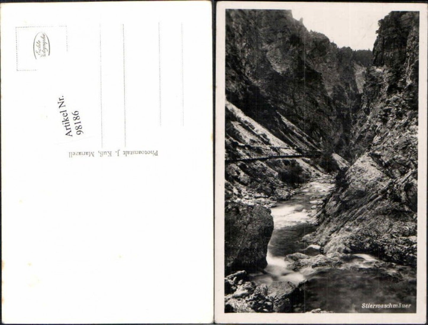 98186,Tormäuer Stierwaschmäuer b. Lackenhof Gaming Ötschergräben