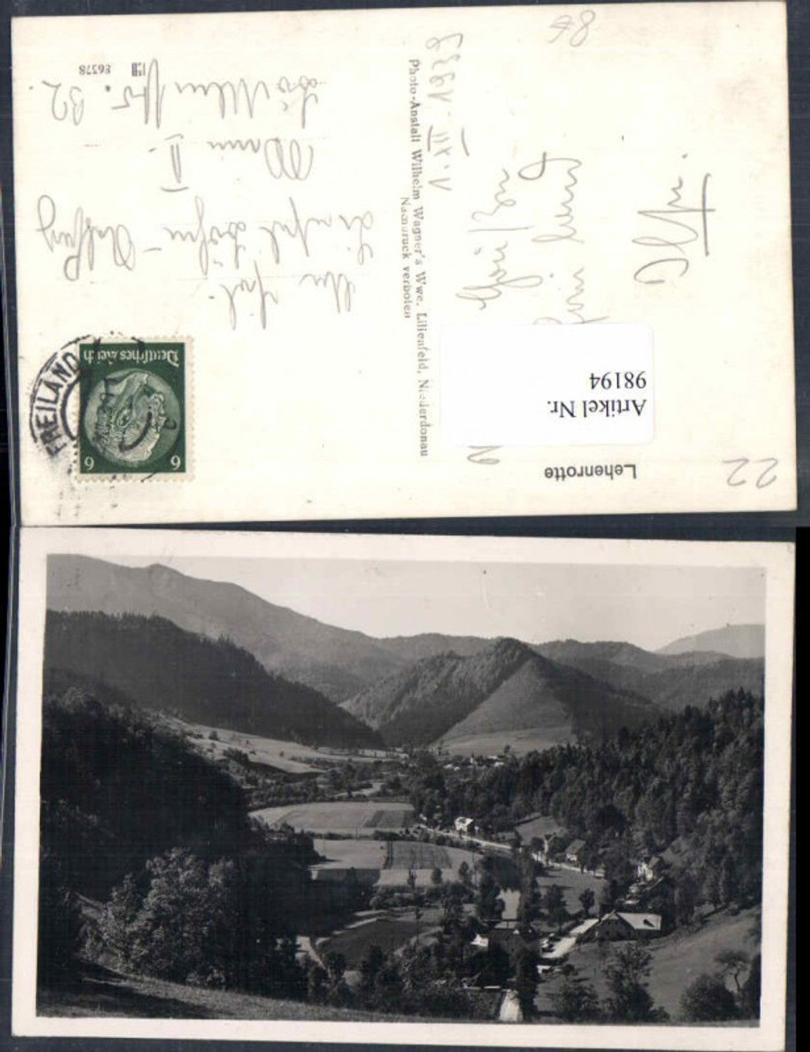 98194,Lehenrotte bei Türnitz Lilienfeld